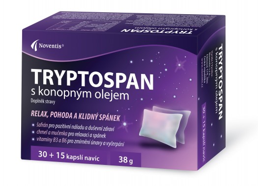Obrázek nejnovějšího produktu - Tryptospan s konopným olejem
